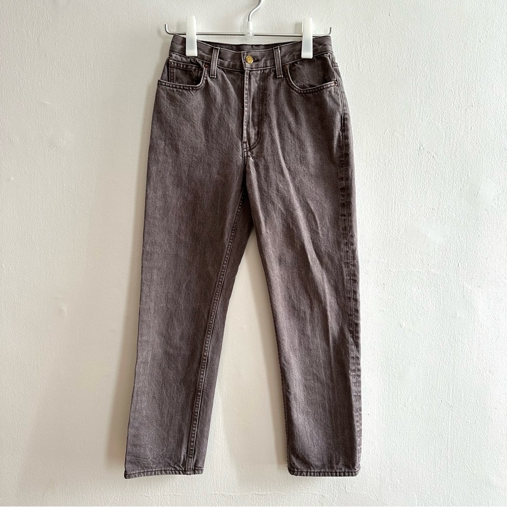 B SIDES Brown Straight Leg Jeans